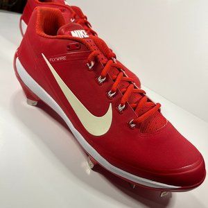 Size 12 - Nike Air Clipper 17 Red White Baseball Cleats New no box Red white